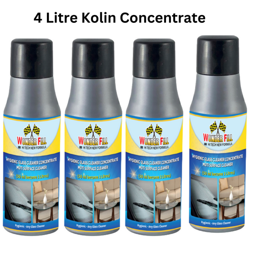 4 Litre Kolin Concentrate-All Surface Cleaner (Blue)