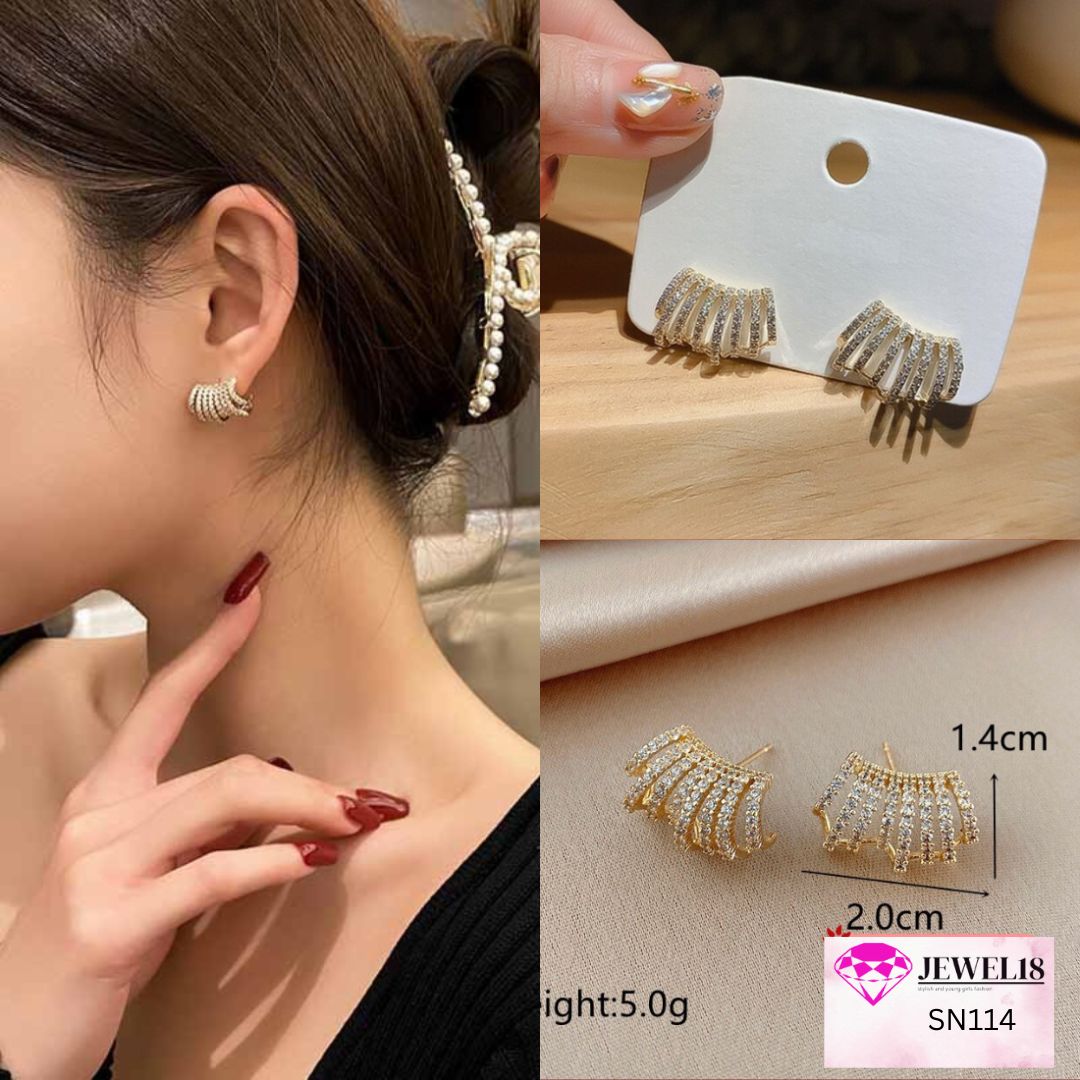 JEWEL18 EAR FASHION GLOBAL DESIGN GENUINE #9N114