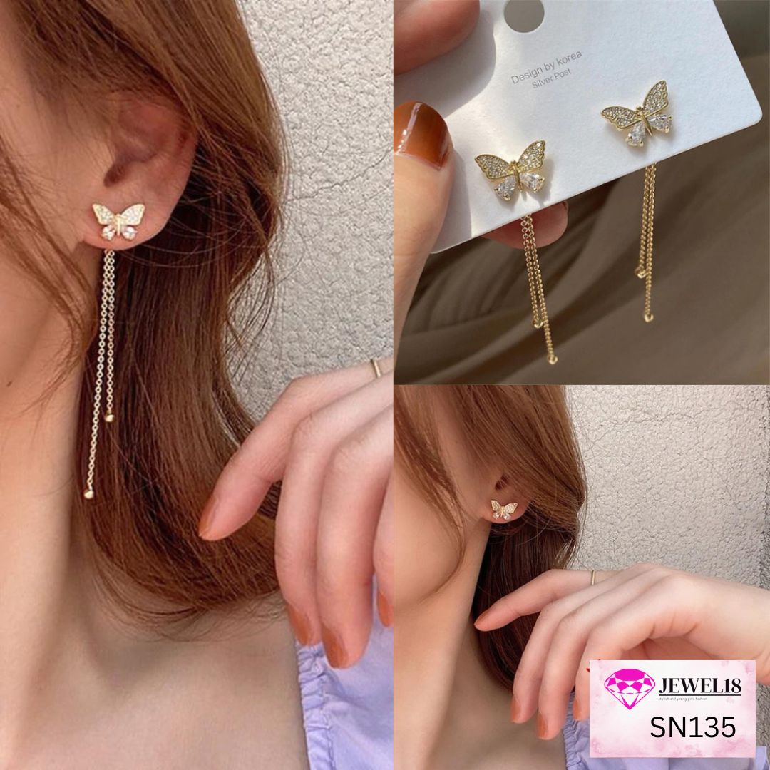 JEWEL18 EAR FASHION GLOBAL DESIGN GENUINE #9N135