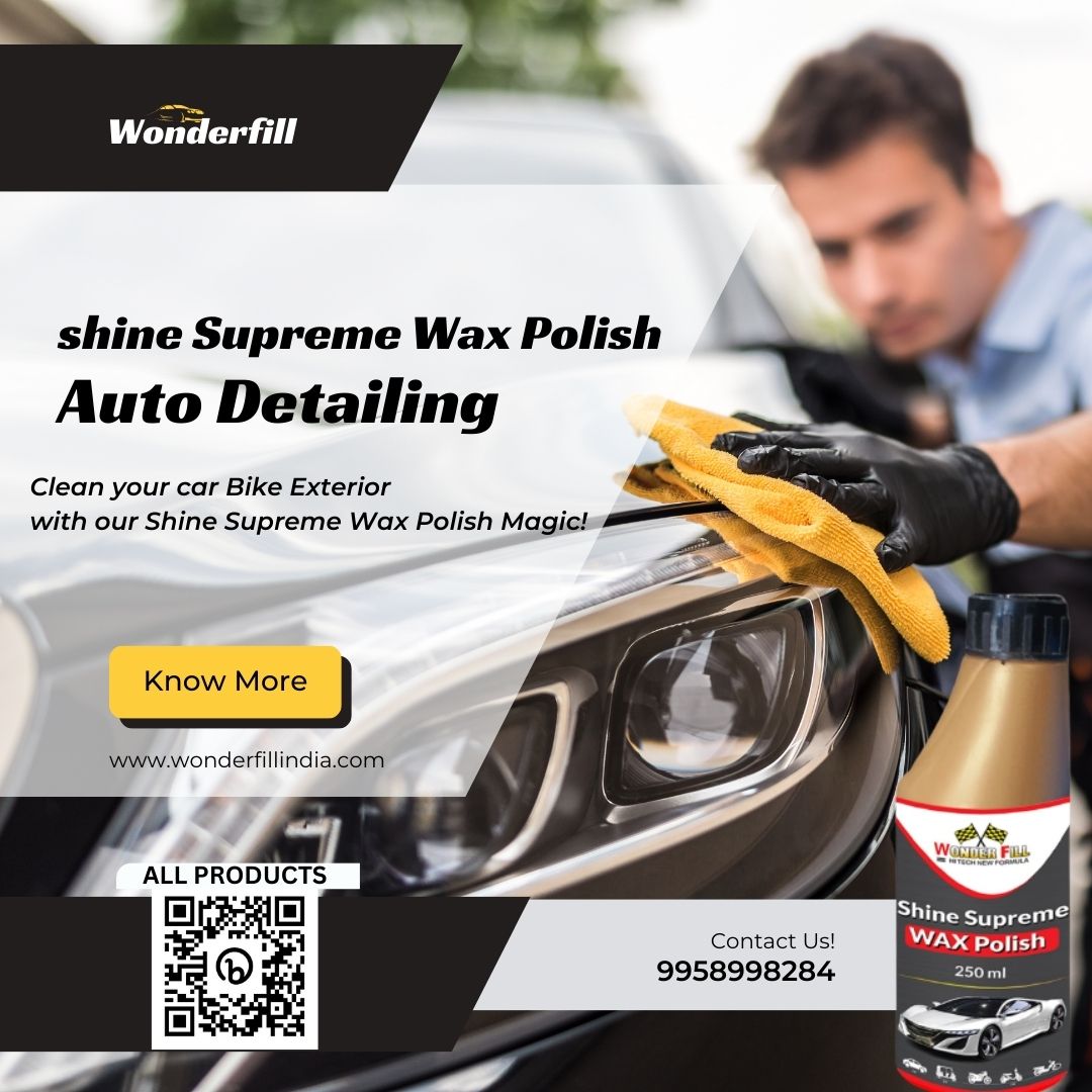 WONDERFILL SHINE SUPREME WAX POLISH 250 ml