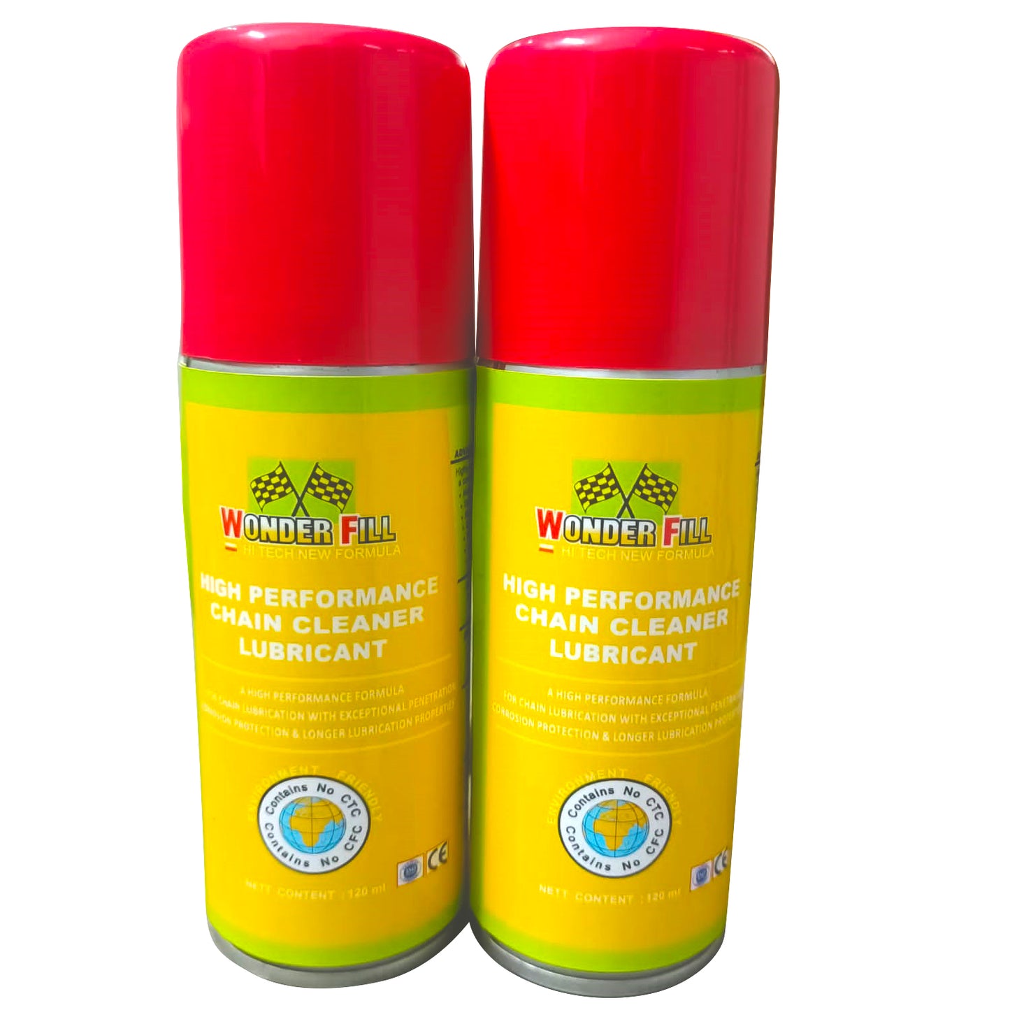 Wonderfill Combo Chain Cleaner Lube chain oil 120 ml