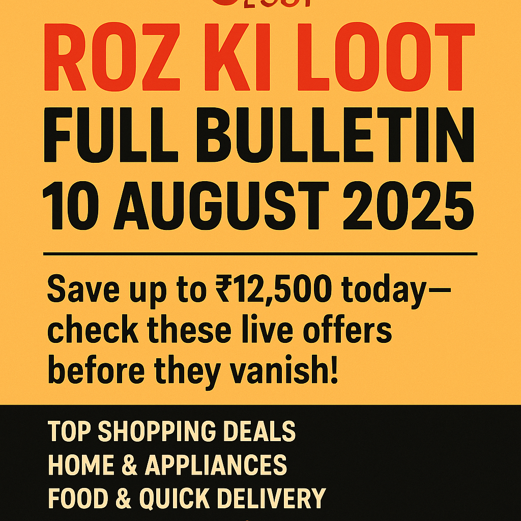 Roz Ki Loot Full Bulletin - 10th August 2025