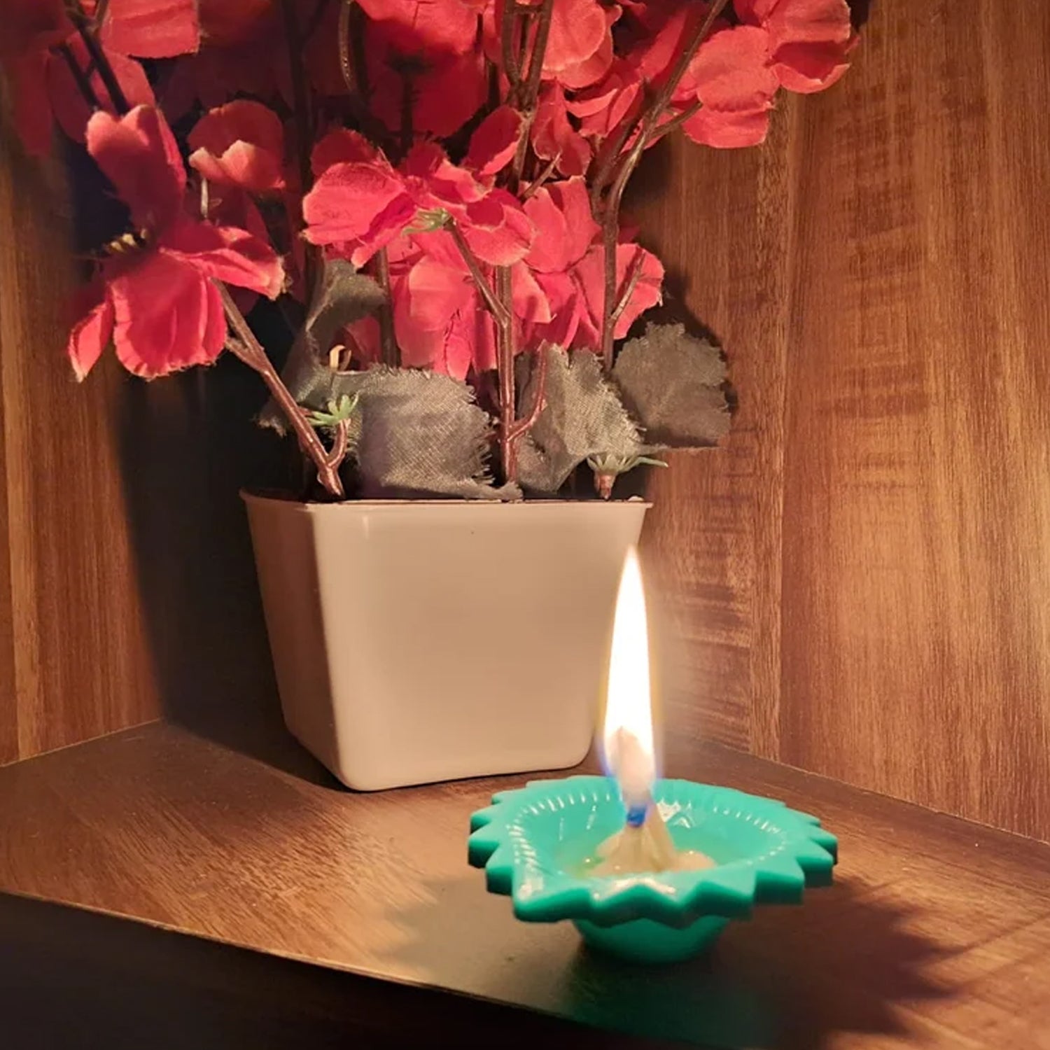 Silicone Diya for Diwali Attractive Design Colourful Diya Combo (12 Pcs Set)