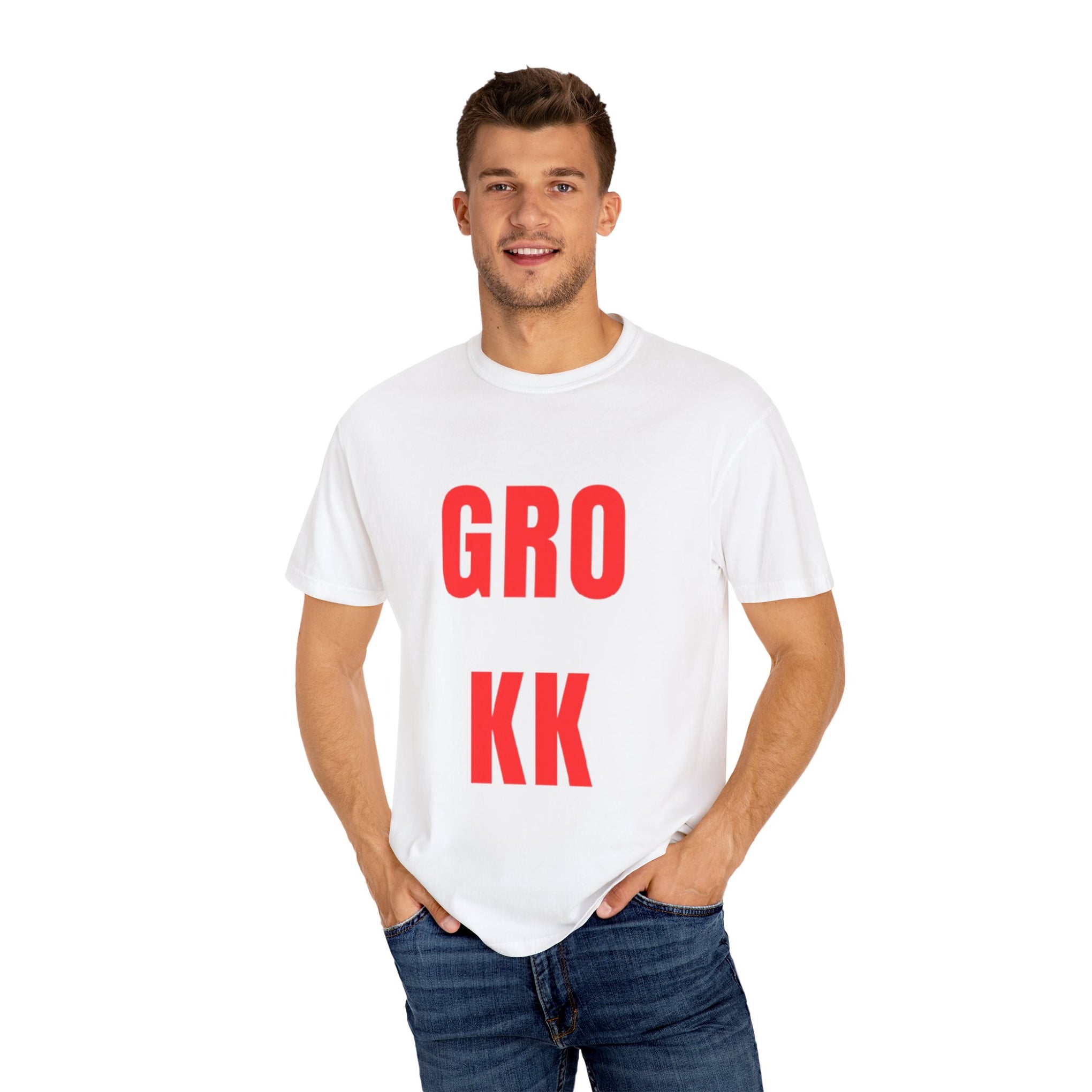 Statement Unisex T-Shirt - Bold 'GRO KK' Design