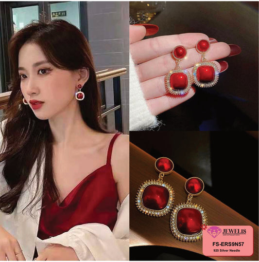 JEWEL18 EARRINGS JEWEL18 EAR FASHION GLOBAL DESIGN GENUINE #9N57