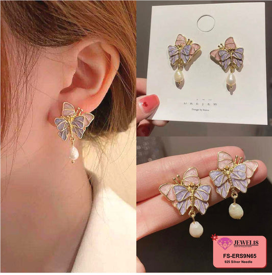 JEWEL18 EARRINGS JEWEL18 EAR FASHION GLOBAL DESIGN GENUINE #9N65
