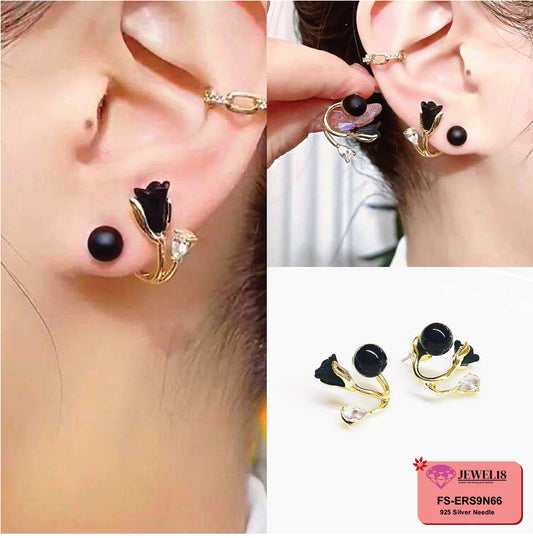 JEWEL18 EARRINGS JEWEL18 EAR FASHION GLOBAL DESIGN GENUINE #9N66