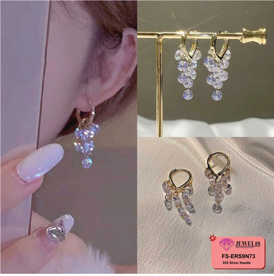 JEWEL18 EARRINGS JEWEL18 EAR FASHION GLOBAL DESIGN GENUINE #9N73