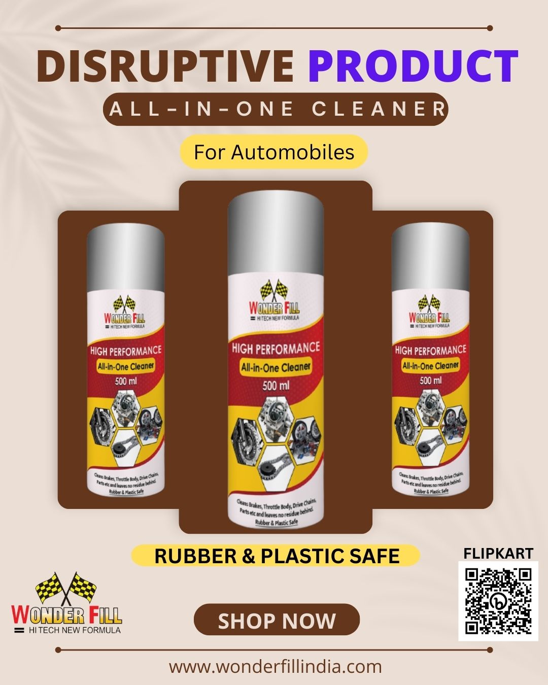 WONDERFILL ALL IN ONE CLEANER 500 ml