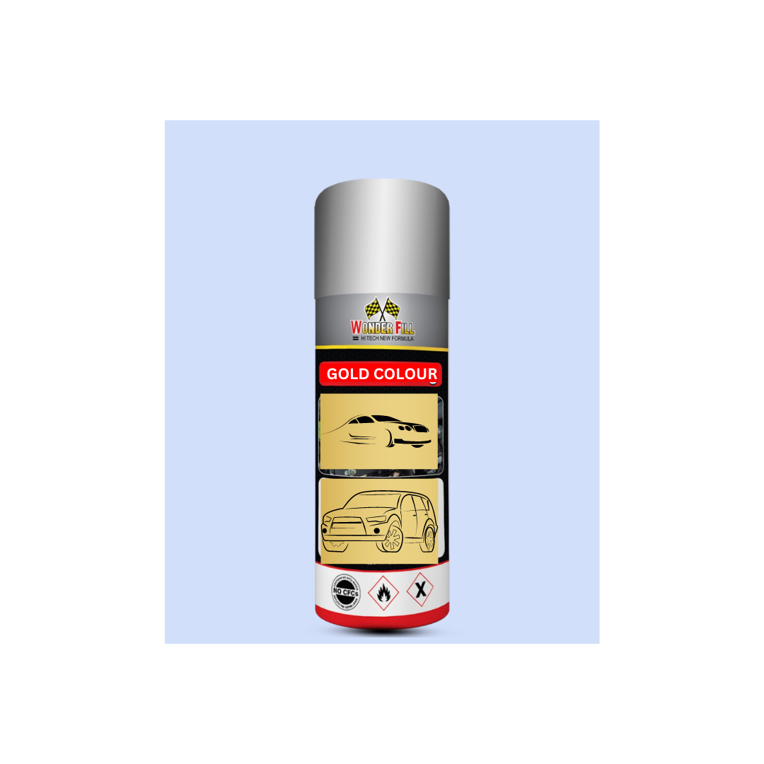 WONDERFILL PREMIUM GOLD COLOUR PAINT SPRAY 500 ml