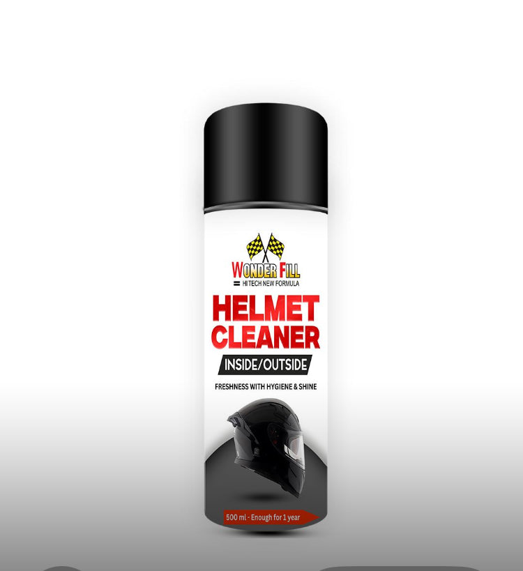 Best Helmet Foam Cleaner - Inside & Outside- 500 ml