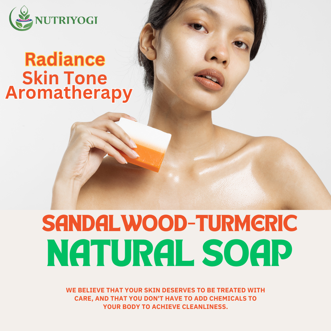 Sandalwood-Turmeric Fusion Natural Bath Soap
