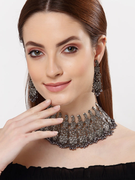JEWEL18 NECKLACE FASHION GLOBAL DESIGN GENUINE #OX3001