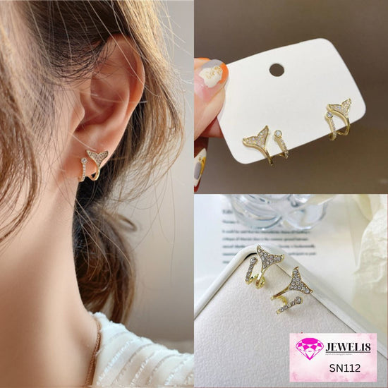 JEWEL18 EARRINGS JEWEL18 EAR FASHION GLOBAL DESIGN GENUINE #N112