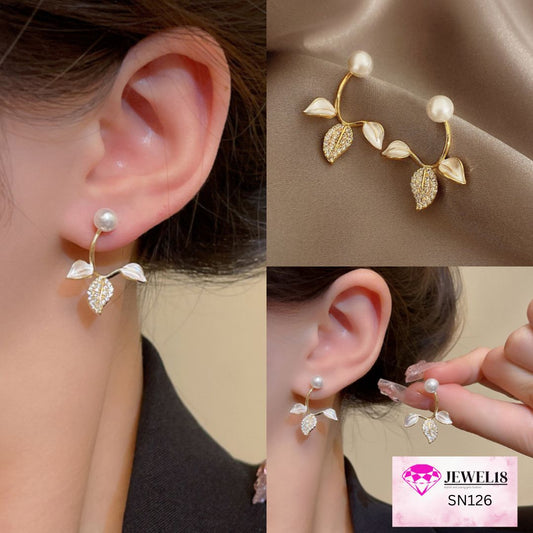 JEWEL18 EARRINGS EAR FASHION  DESIGN GENUINE #9N126