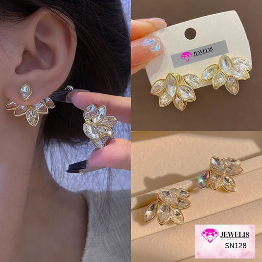 JEWEL18 EARRINGS  EAR FASHION GLOBAL DESIGN GENUINE #9N128