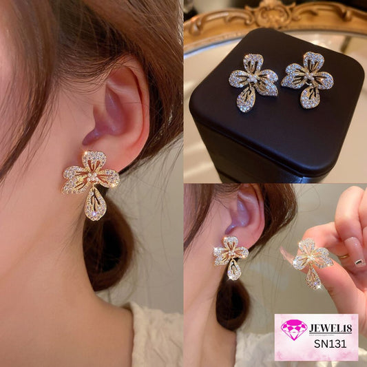 JEWEL18 EARRINGS  EAR FASHION GLOBAL DESIGN GENUINE #9N131