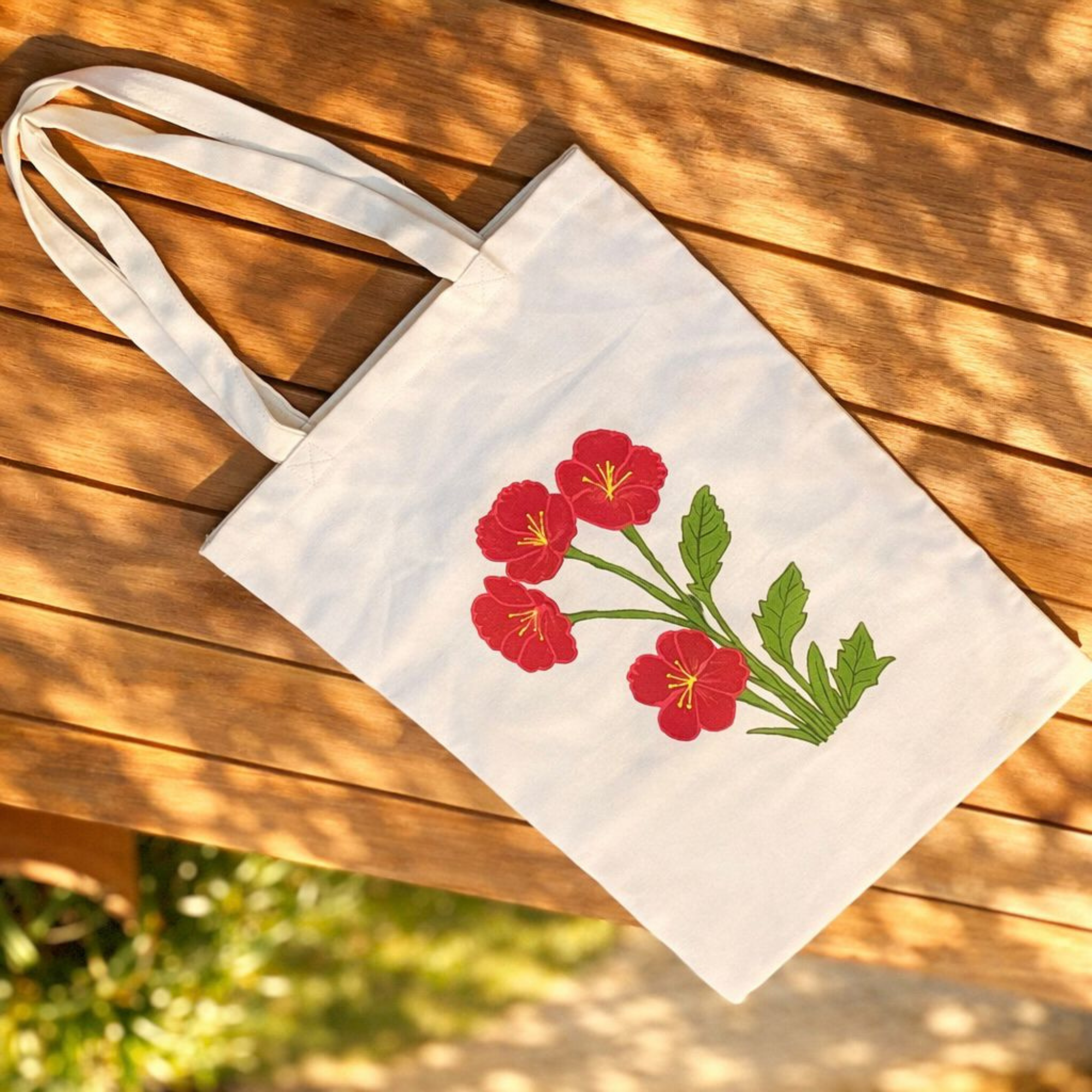 Wonderfill Handmade Canvas Tote Bag — Large Eco Friendly Everyday Carry (16×14×11 Inch)