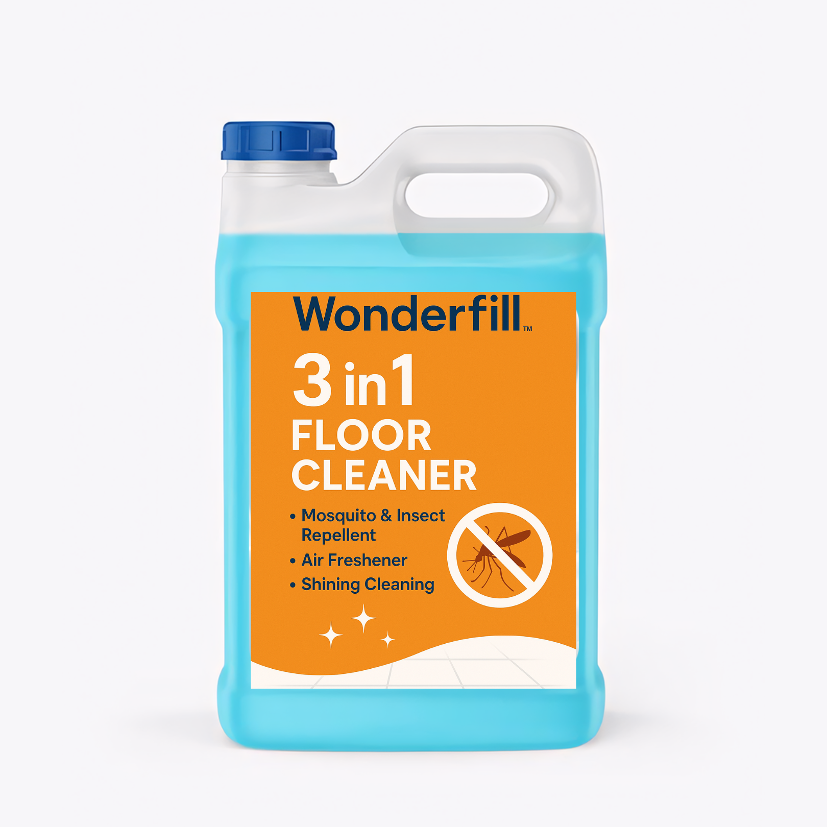 Multifunctional Floor Cleaner Concentrate - Mosquito Repellent + Air Freshener + Cleaning