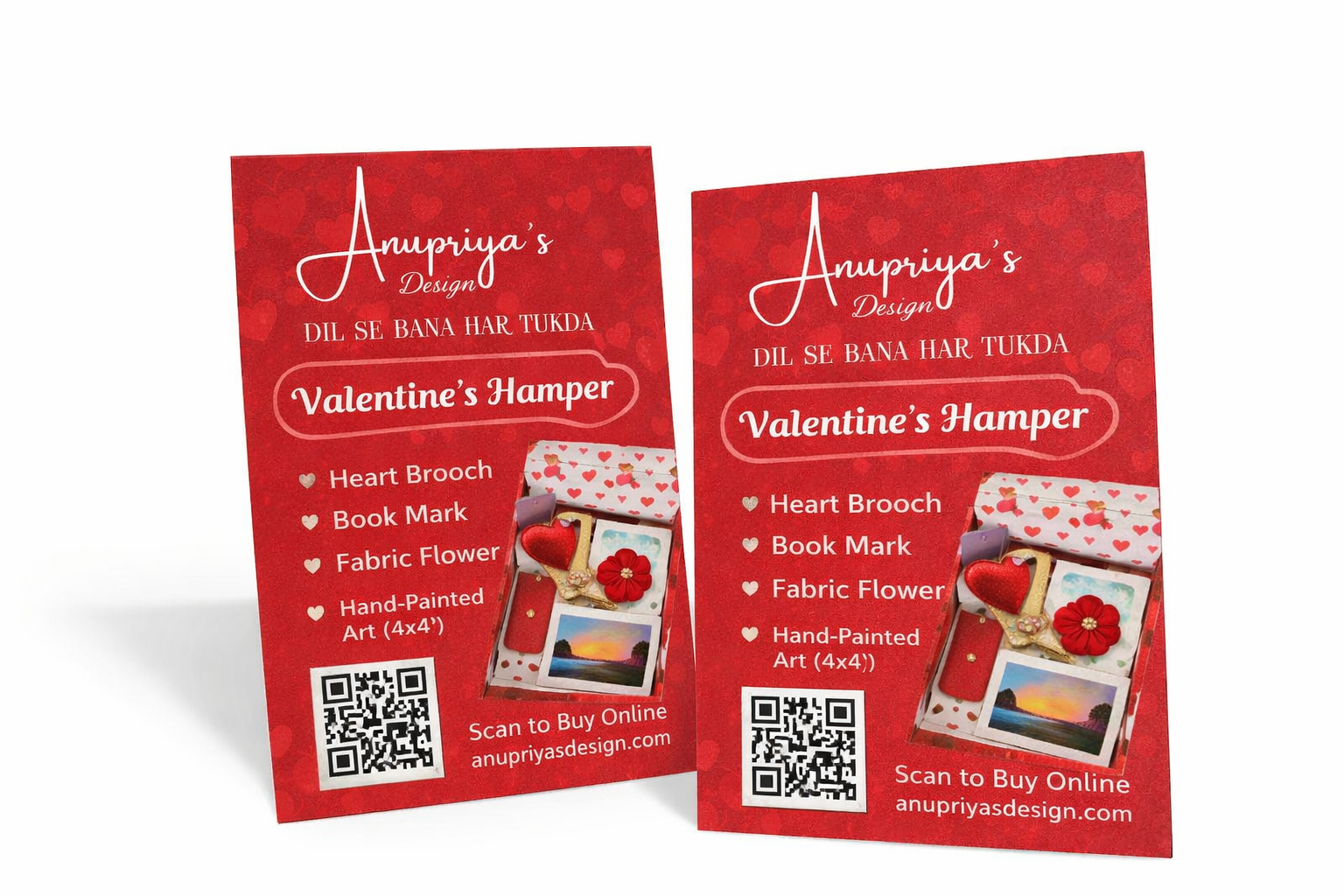 Anupriya Design's Valentine Hamper - Make your Valentine Shine Forever