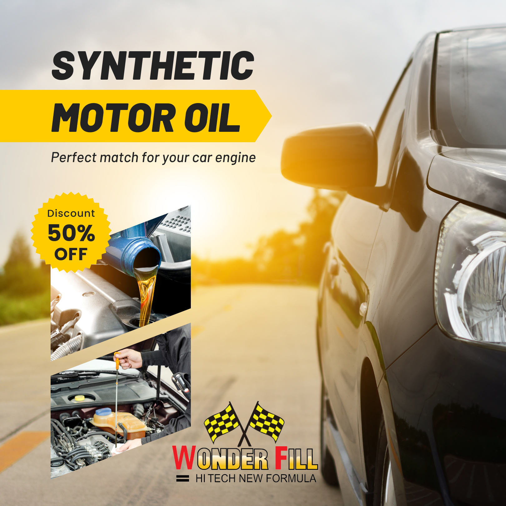 SEMI SYNTHETIC 10W30 JASO MA2 ENGINE OIL 1L