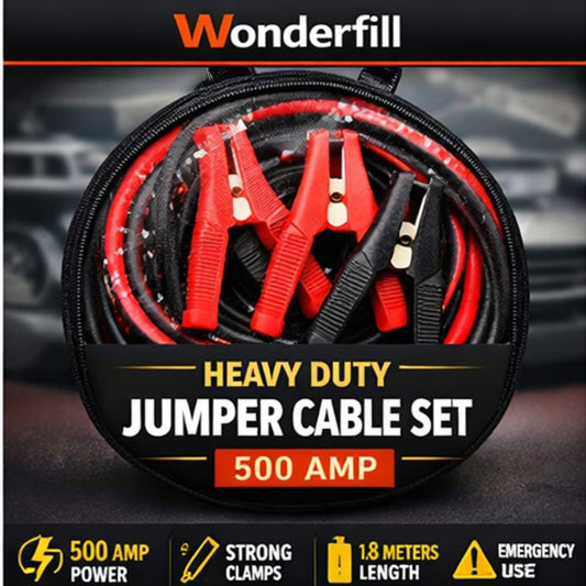 Best Booster Jumper Cable - 500 AMP (Emergency Jump Start Cable)