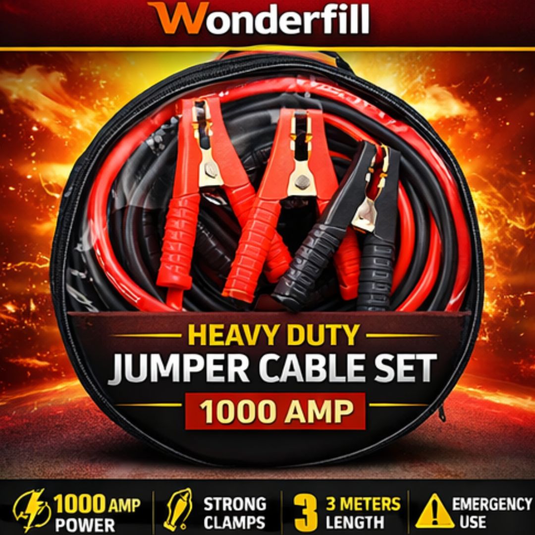 Best Booster Jumper Cable 1000 AMP - Emergency Jump Start