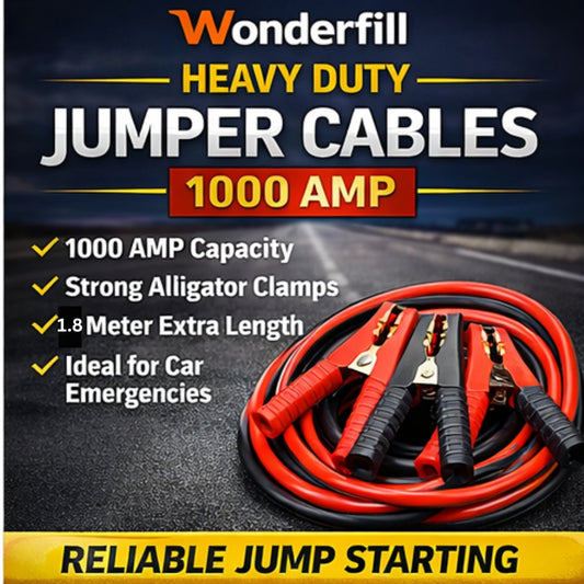 Best Booster Jumper Cable 1000 AMP - Emergency Jump Start