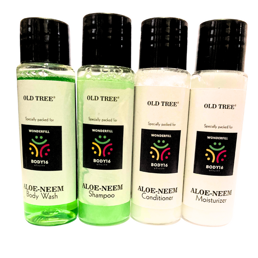 Pocket Spa-Travel Kit-Body Wash-Shampoo-Conditioner-Moisturiser Toiletries