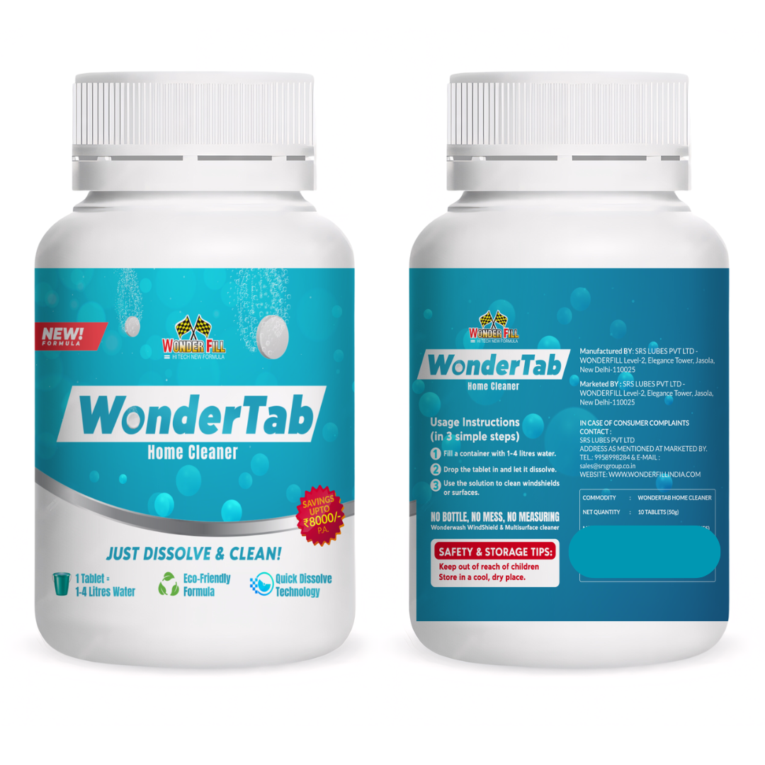 Washing Machine Cleaner Tablets - WonderTab (10 tablets)