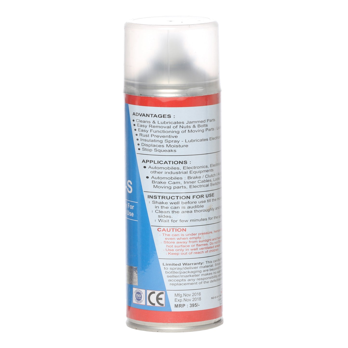 Anti Rust Easiner Spray (500 ml)