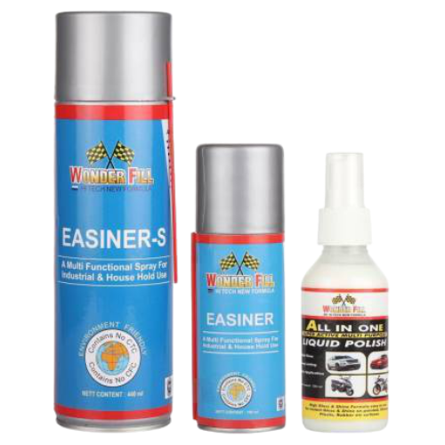 Wonderfill Combo Easiner Big 500 ml &100 mll,Liquid polish 100 ml