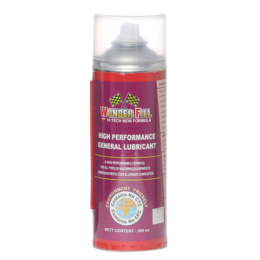 Wonderfill General Lubricant Oil Spray (500ml).[Add Free to cart Air Freshener Sanitizer]